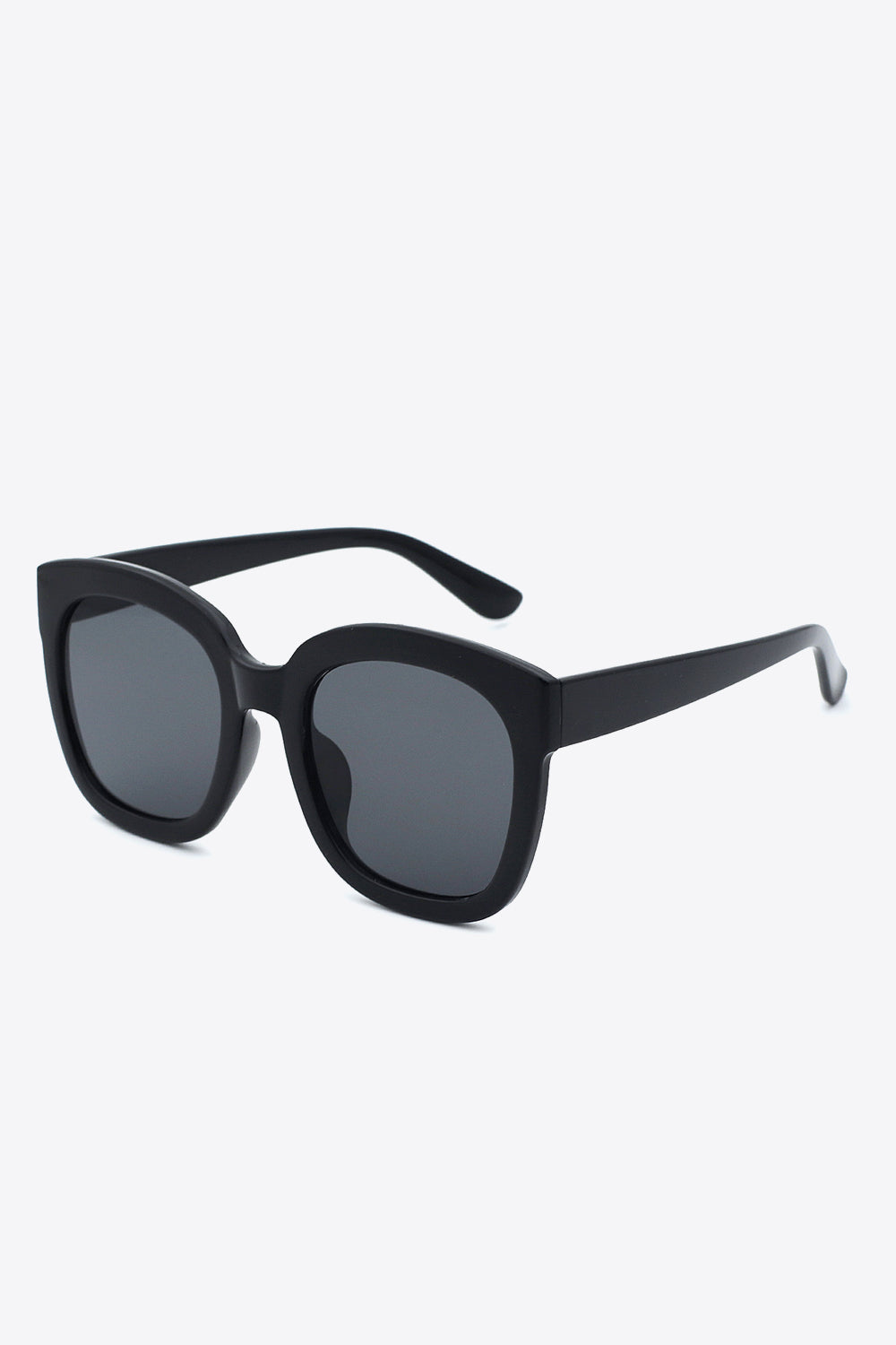 Polycarbonate Frame Square Sunglasses-Trendsi-Black-One Size-[option4]-[option5]-[option6]-[option7]-[option8]-Shop-Boutique-Clothing-for-Women-Online