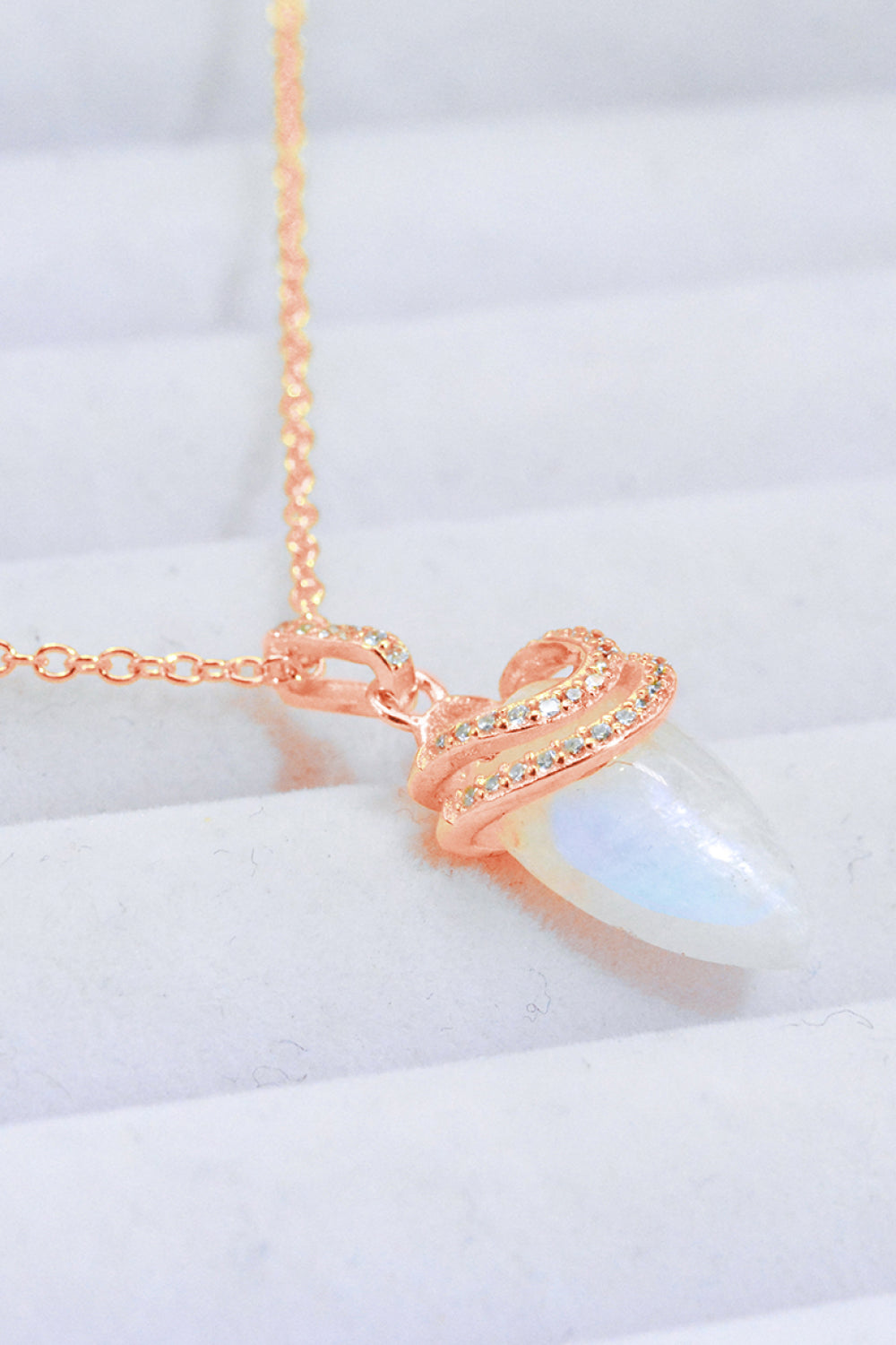 18K Gold-Plated Moonstone Pendant Necklace-Trendsi-[option4]-[option5]-[option6]-[option7]-[option8]-Shop-Boutique-Clothing-for-Women-Online