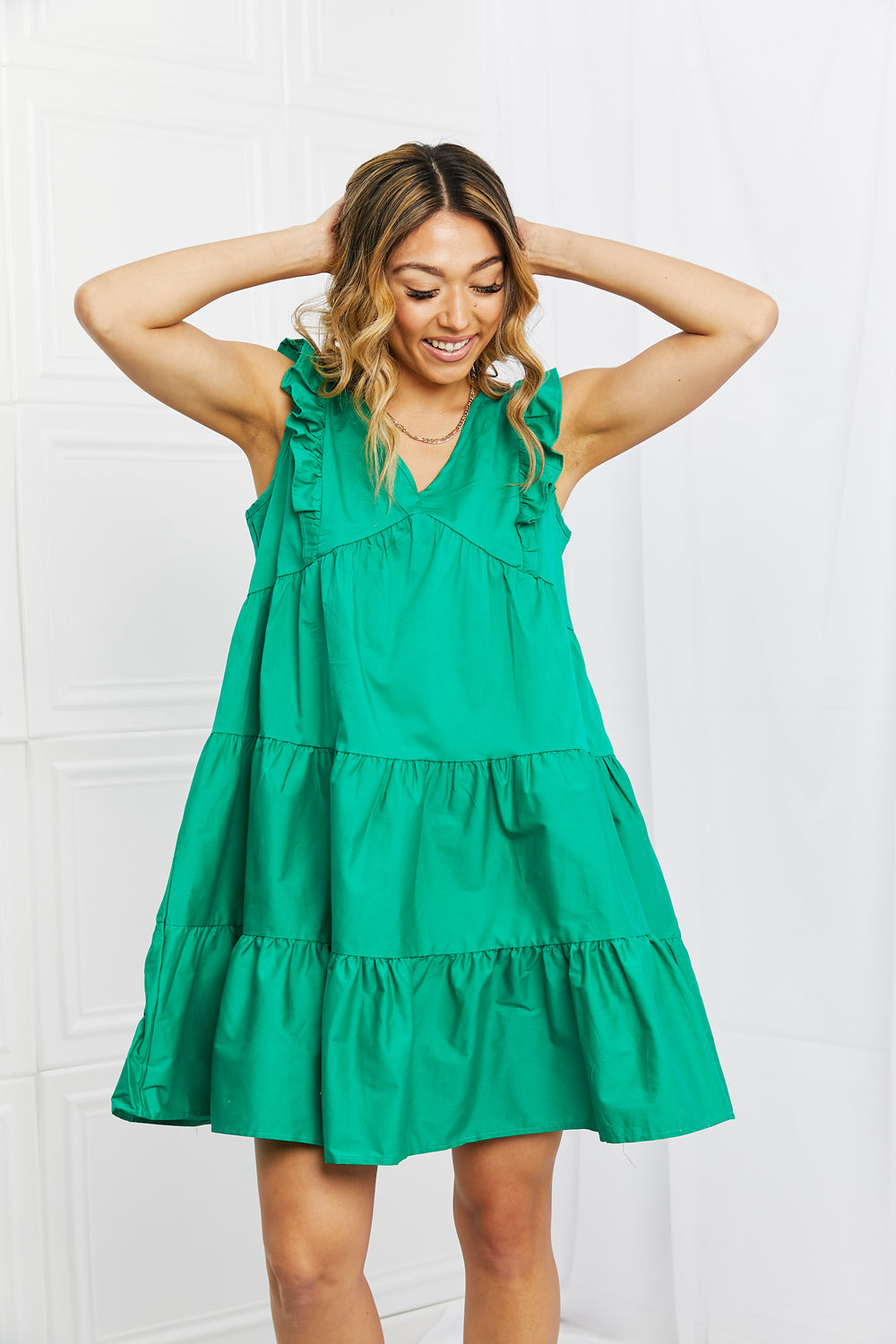 Hailey & Co Play Date Ruffle Dress-Trendsi-[option4]-[option5]-[option6]-[option7]-[option8]-Shop-Boutique-Clothing-for-Women-Online