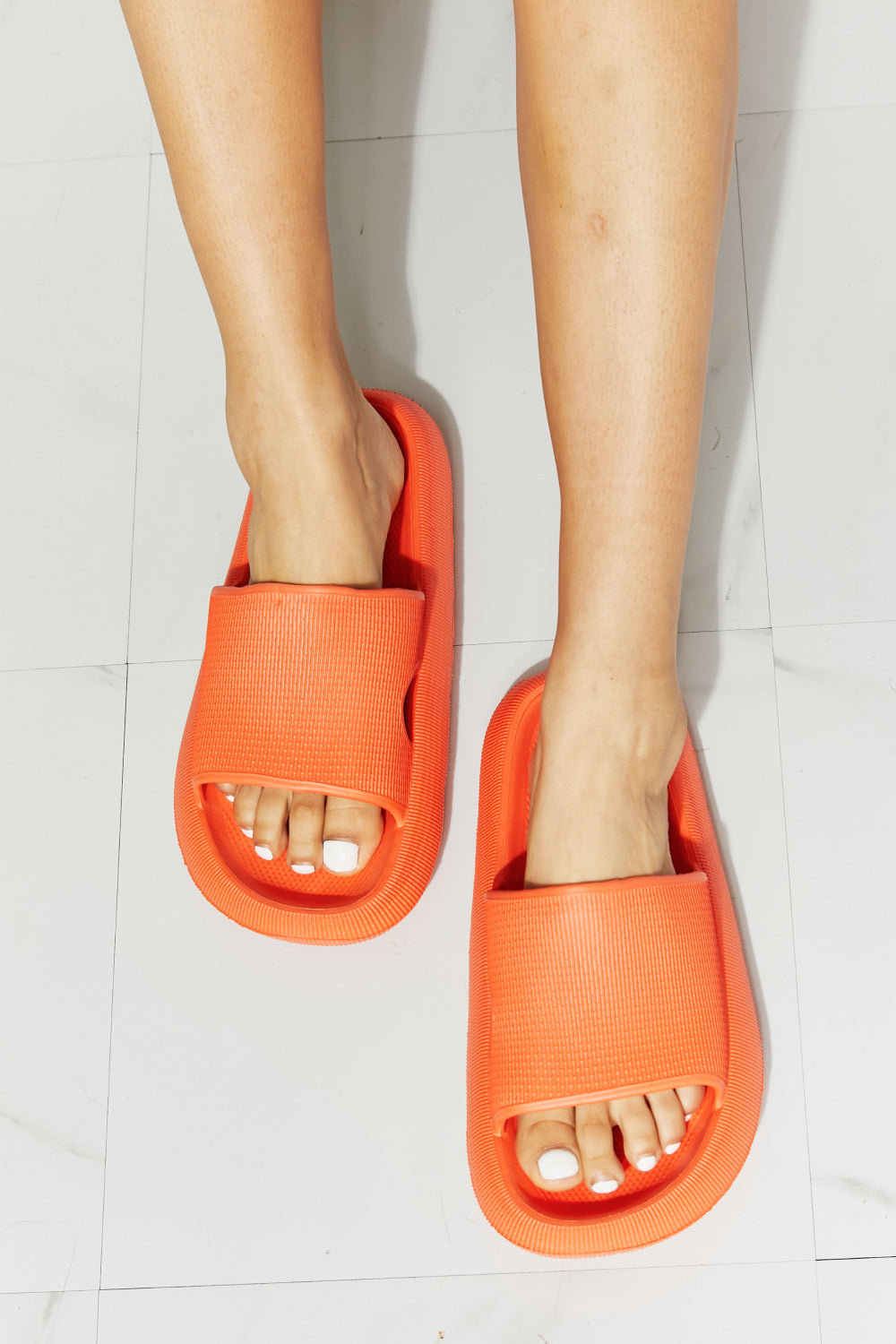 MMShoes Arms Around Me Open Toe Slide in Orange-Trendsi-Orange-6-[option4]-[option5]-[option6]-[option7]-[option8]-Shop-Boutique-Clothing-for-Women-Online