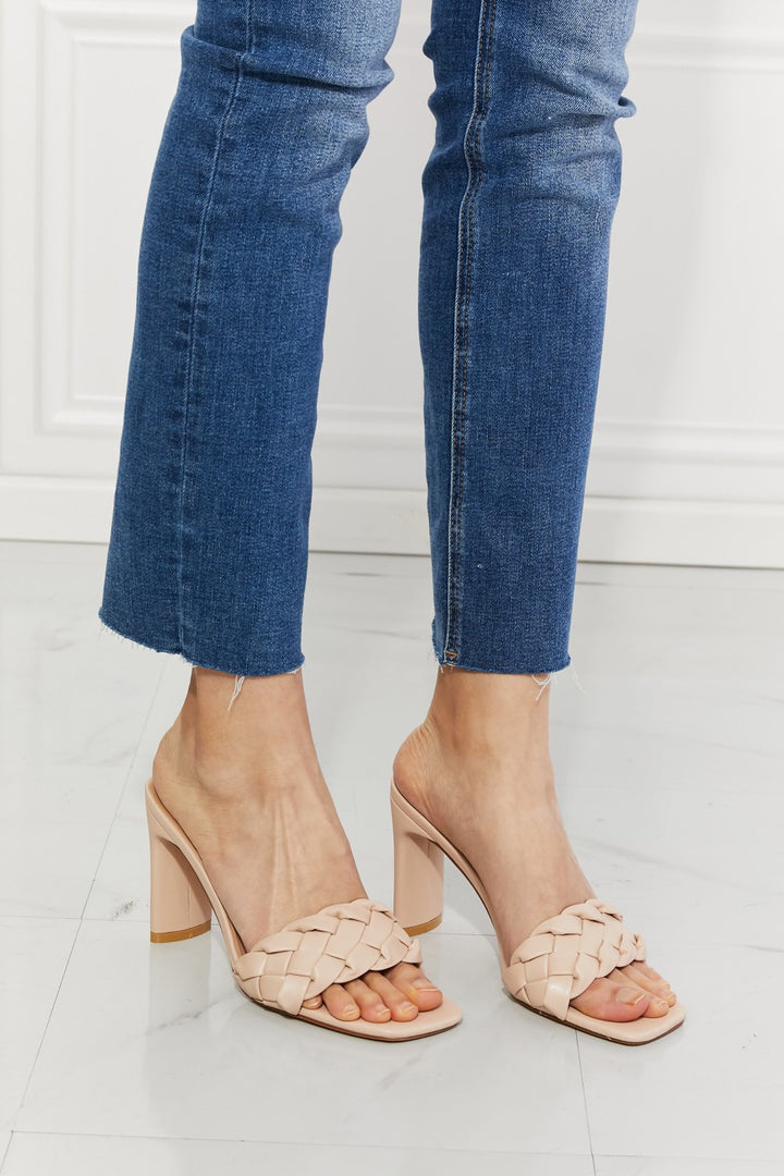 MMShoes Top of the World Braided Block Heel Sandals in Beige-Trendsi-Beige-6-[option4]-[option5]-[option6]-[option7]-[option8]-Shop-Boutique-Clothing-for-Women-Online
