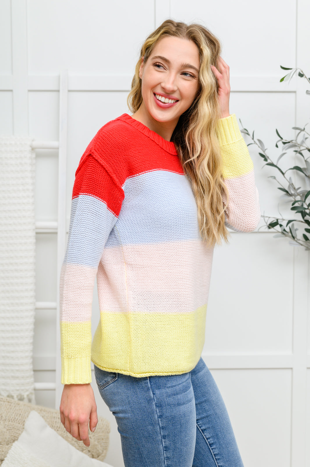 Bright Striped Knit Sweater-Womens-Ave Shops-[option4]-[option5]-[option6]-[option7]-[option8]-Shop-Boutique-Clothing-for-Women-Online