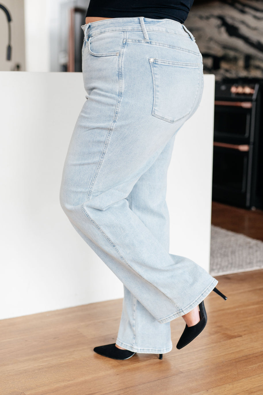 Judy Blue Brooke High Rise Control Top Vintage Wash Straight Jeans-Womens-Ave Shops-[option4]-[option5]-[option6]-[option7]-[option8]-Shop-Boutique-Clothing-for-Women-Online