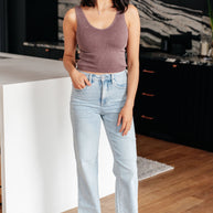 Judy Blue Brooke High Rise Control Top Vintage Wash Straight Jeans-Womens-Ave Shops-[option4]-[option5]-[option6]-[option7]-[option8]-Shop-Boutique-Clothing-for-Women-Online