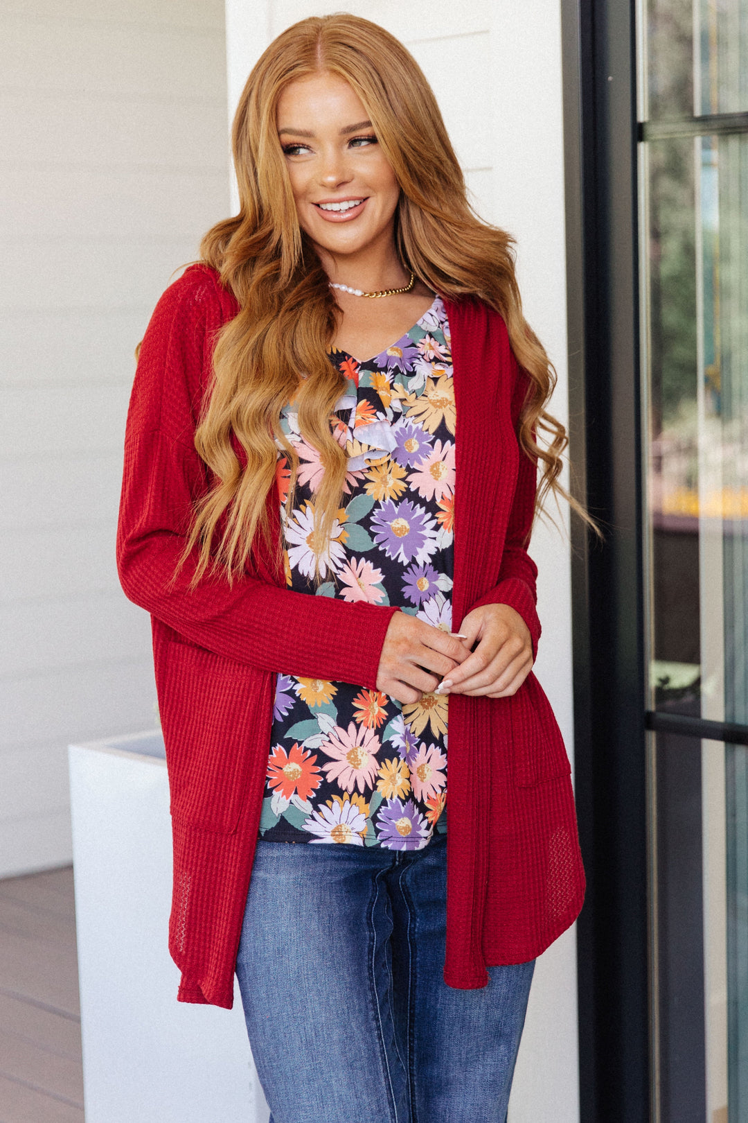 First Things First Hooded Cardigan-Womens-Ave Shops-[option4]-[option5]-[option6]-[option7]-[option8]-Shop-Boutique-Clothing-for-Women-Online