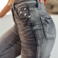 Judy Blue Hadley High Rise Tummy Control Release Hem Skinny-Womens-Ave Shops-[option4]-[option5]-[option6]-[option7]-[option8]-Shop-Boutique-Clothing-for-Women-Online