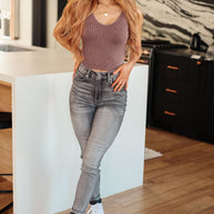 Judy Blue Hadley High Rise Tummy Control Release Hem Skinny-Womens-Ave Shops-[option4]-[option5]-[option6]-[option7]-[option8]-Shop-Boutique-Clothing-for-Women-Online