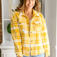 Hard To Miss Shacket In Mustard-Womens-Ave Shops-[option4]-[option5]-[option6]-[option7]-[option8]-Shop-Boutique-Clothing-for-Women-Online