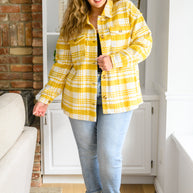 Hard To Miss Shacket In Mustard-Womens-Ave Shops-[option4]-[option5]-[option6]-[option7]-[option8]-Shop-Boutique-Clothing-for-Women-Online