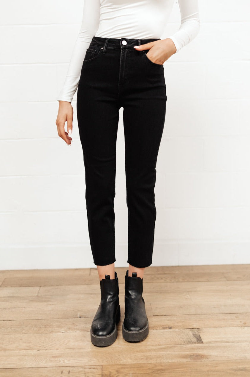 High Waist Mom Fit Jeans In Black-Womens-Ave Shops-[option4]-[option5]-[option6]-[option7]-[option8]-Shop-Boutique-Clothing-for-Women-Online