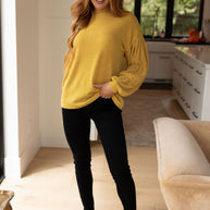 Honey Be Mine Balloon Sleeve Sweater-Tops-Ave Shops-[option4]-[option5]-[option6]-[option7]-[option8]-Shop-Boutique-Clothing-for-Women-Online