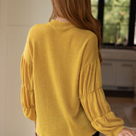 Honey Be Mine Balloon Sleeve Sweater-Tops-Ave Shops-[option4]-[option5]-[option6]-[option7]-[option8]-Shop-Boutique-Clothing-for-Women-Online