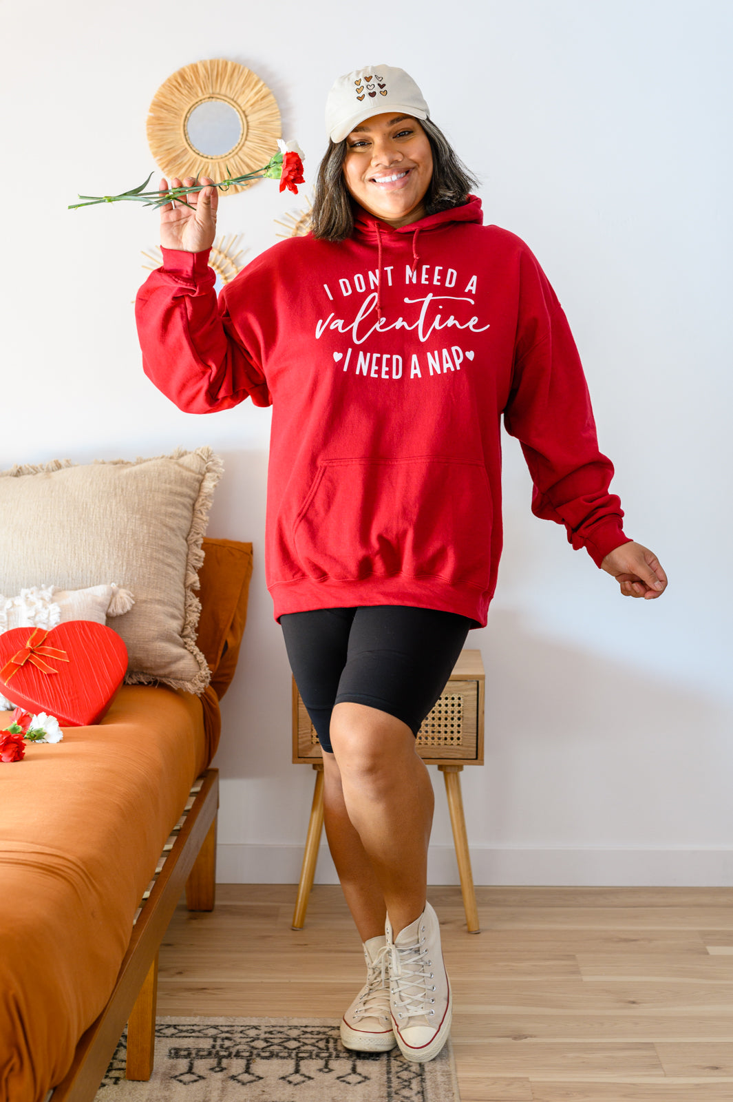 I Don't Need A Valentine Hoodie-Womens-Ave Shops-[option4]-[option5]-[option6]-[option7]-[option8]-Shop-Boutique-Clothing-for-Women-Online
