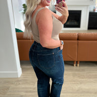 Judy Blue Arlo High Rise Button-Fly Straight Jeans-Womens-Ave Shops-[option4]-[option5]-[option6]-[option7]-[option8]-Shop-Boutique-Clothing-for-Women-Online