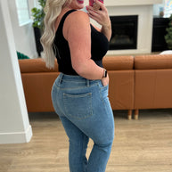 Judy Blue Monroe High Rise Classic Bootcut Jeans-Denim-Ave Shops-[option4]-[option5]-[option6]-[option7]-[option8]-Shop-Boutique-Clothing-for-Women-Online