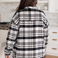 Kate Plaid Jacket in Black & White-Layers-Ave Shops-[option4]-[option5]-[option6]-[option7]-[option8]-Shop-Boutique-Clothing-for-Women-Online
