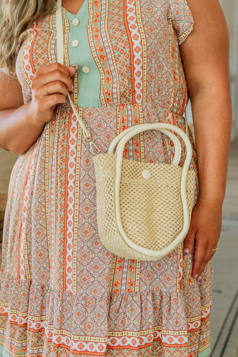 Lead the Way Woven Bucket Bag-Accessories-Ave Shops-OS-[option4]-[option5]-[option6]-[option7]-[option8]-Shop-Boutique-Clothing-for-Women-Online