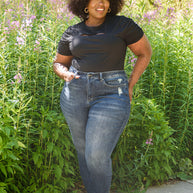 Judy Blue Lily Hi-Waisted Tummy Control Jeans-Womens-Ave Shops-[option4]-[option5]-[option6]-[option7]-[option8]-Shop-Boutique-Clothing-for-Women-Online