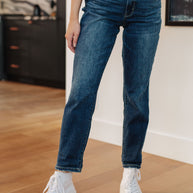 Judy Blue London Midrise Cuffed Boyfriend Jeans-Womens-Ave Shops-[option4]-[option5]-[option6]-[option7]-[option8]-Shop-Boutique-Clothing-for-Women-Online