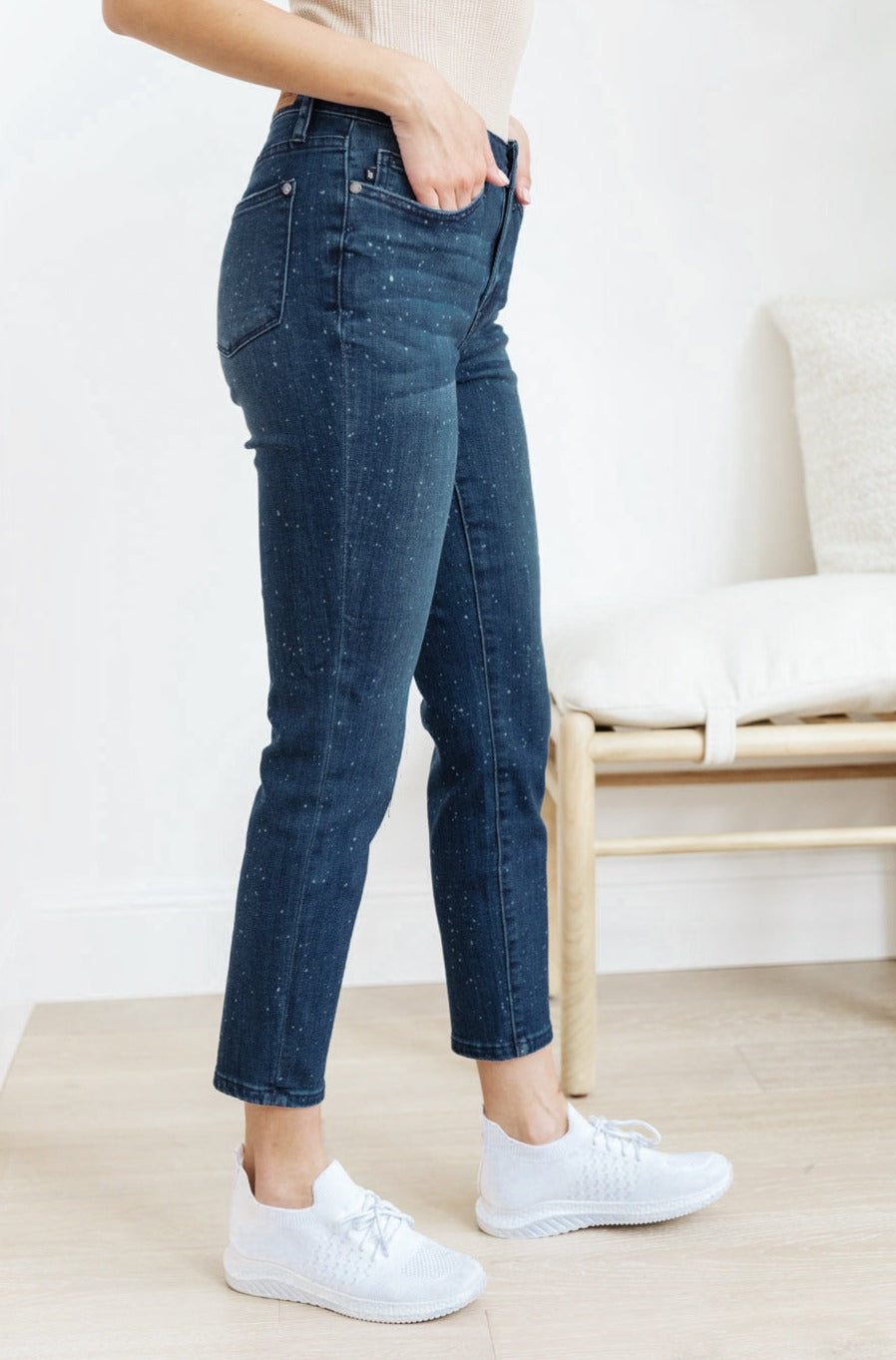 Mid-Rise Relaxed Fit Mineral Wash Jeans-Womens-Ave Shops-[option4]-[option5]-[option6]-[option7]-[option8]-Shop-Boutique-Clothing-for-Women-Online