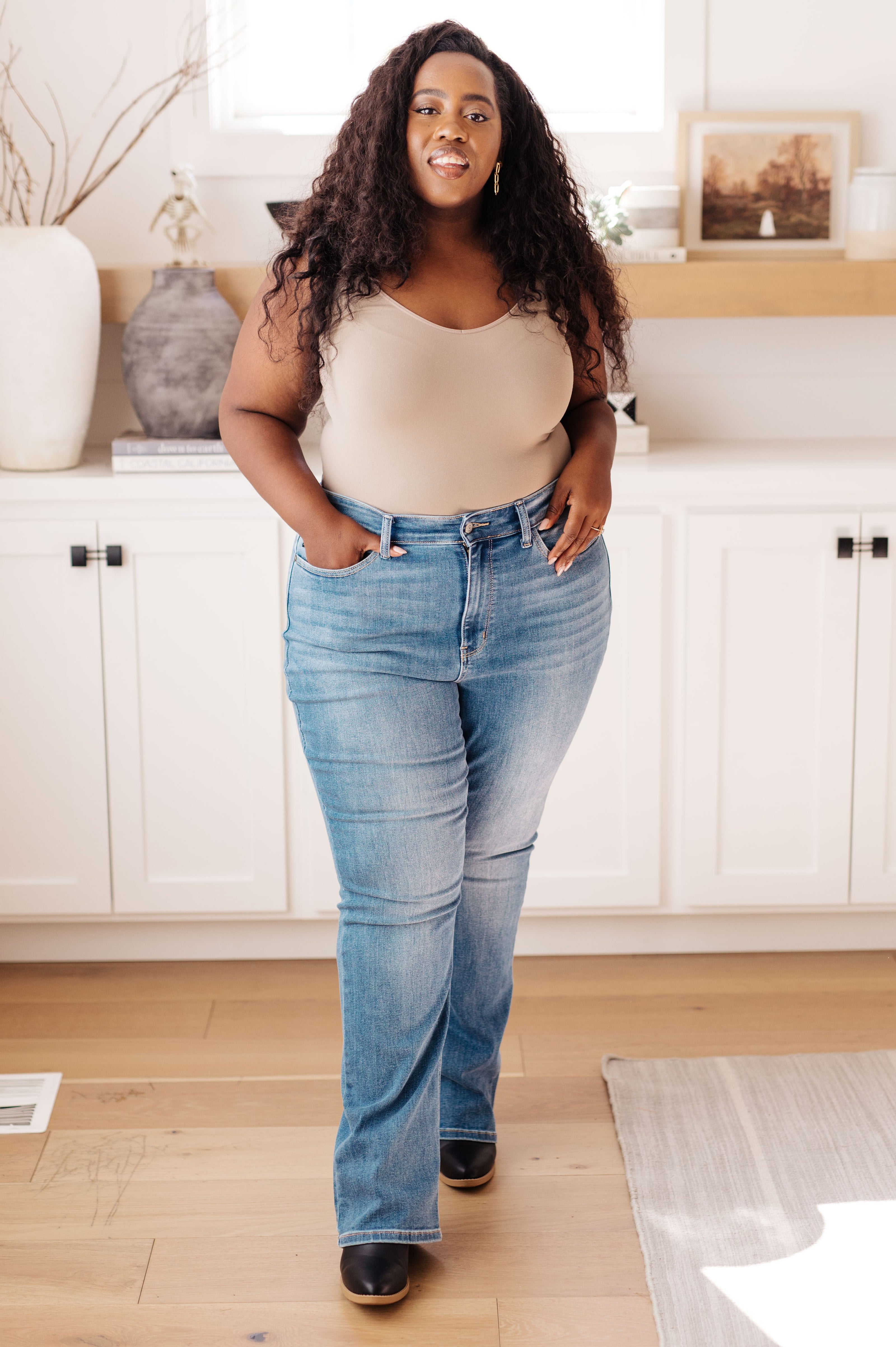 Judy Blue Monroe High Rise Classic Bootcut Jeans-Denim-Ave Shops-[option4]-[option5]-[option6]-[option7]-[option8]-Shop-Boutique-Clothing-for-Women-Online