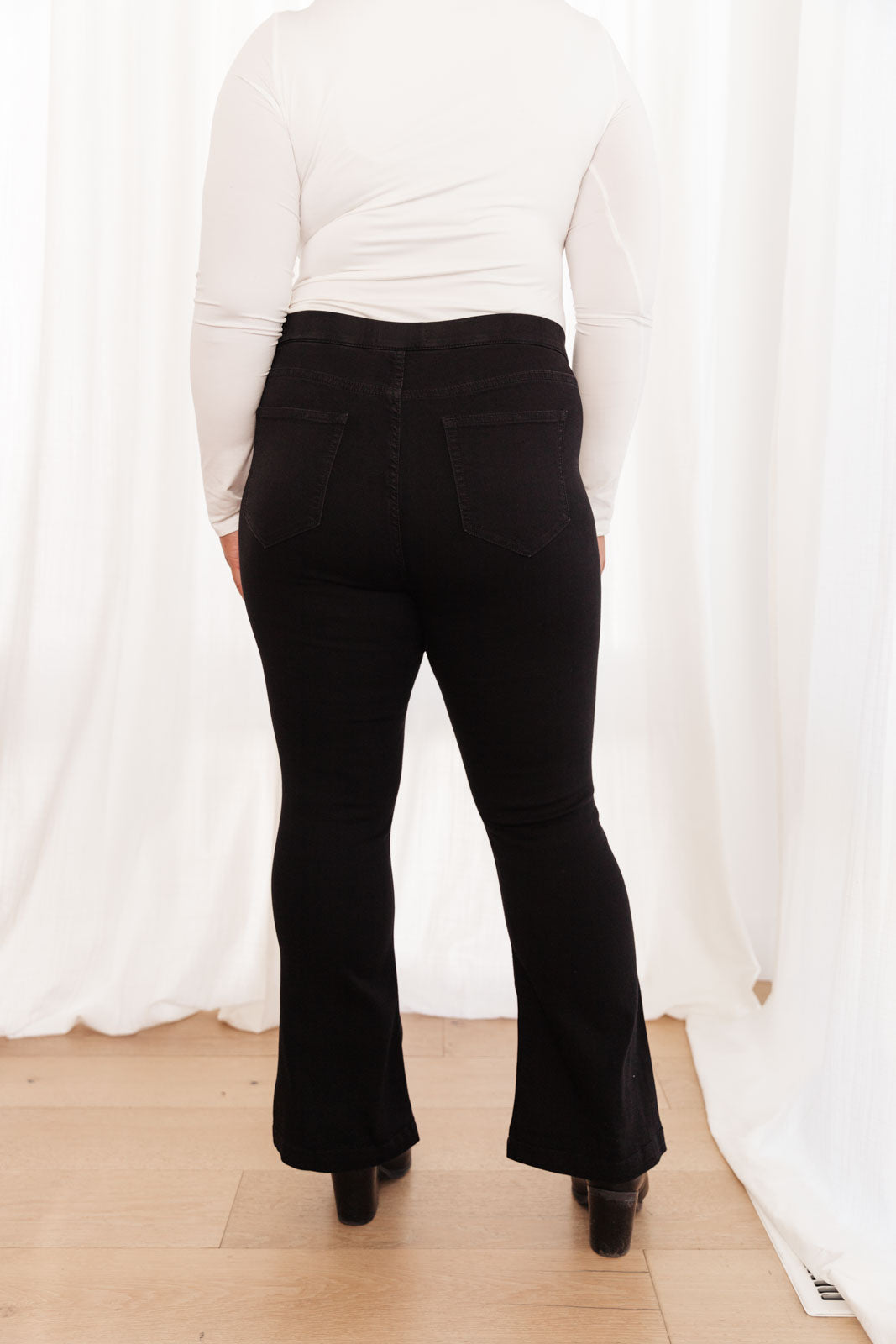 Next Level Black Flare Jeans-Womens-Ave Shops-[option4]-[option5]-[option6]-[option7]-[option8]-Shop-Boutique-Clothing-for-Women-Online