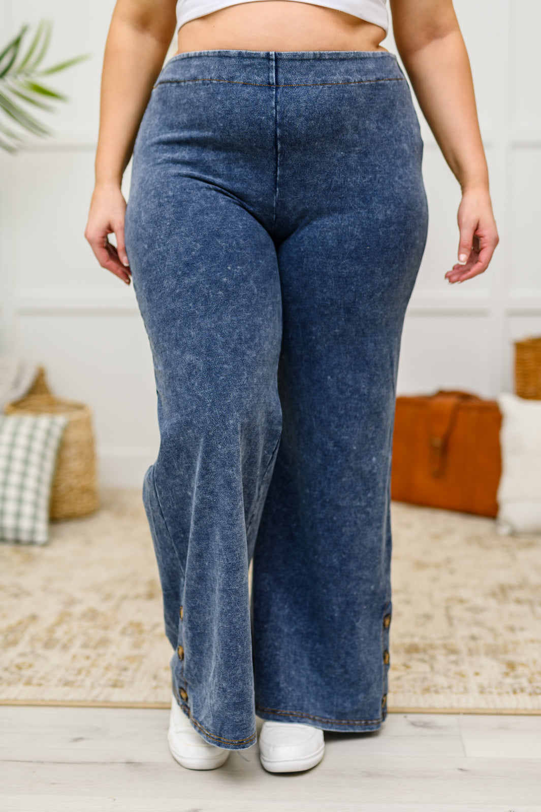 Park City Button Flare Pants-Bottoms-Ave Shops-[option4]-[option5]-[option6]-[option7]-[option8]-Shop-Boutique-Clothing-for-Women-Online