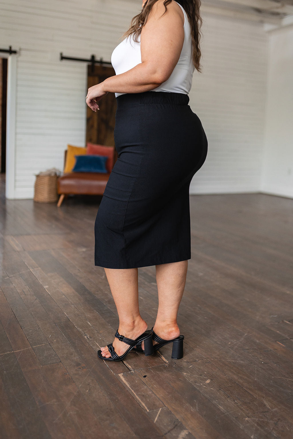 Pencil Me In Pencil Skirt in Black-Bottoms-Ave Shops-[option4]-[option5]-[option6]-[option7]-[option8]-Shop-Boutique-Clothing-for-Women-Online