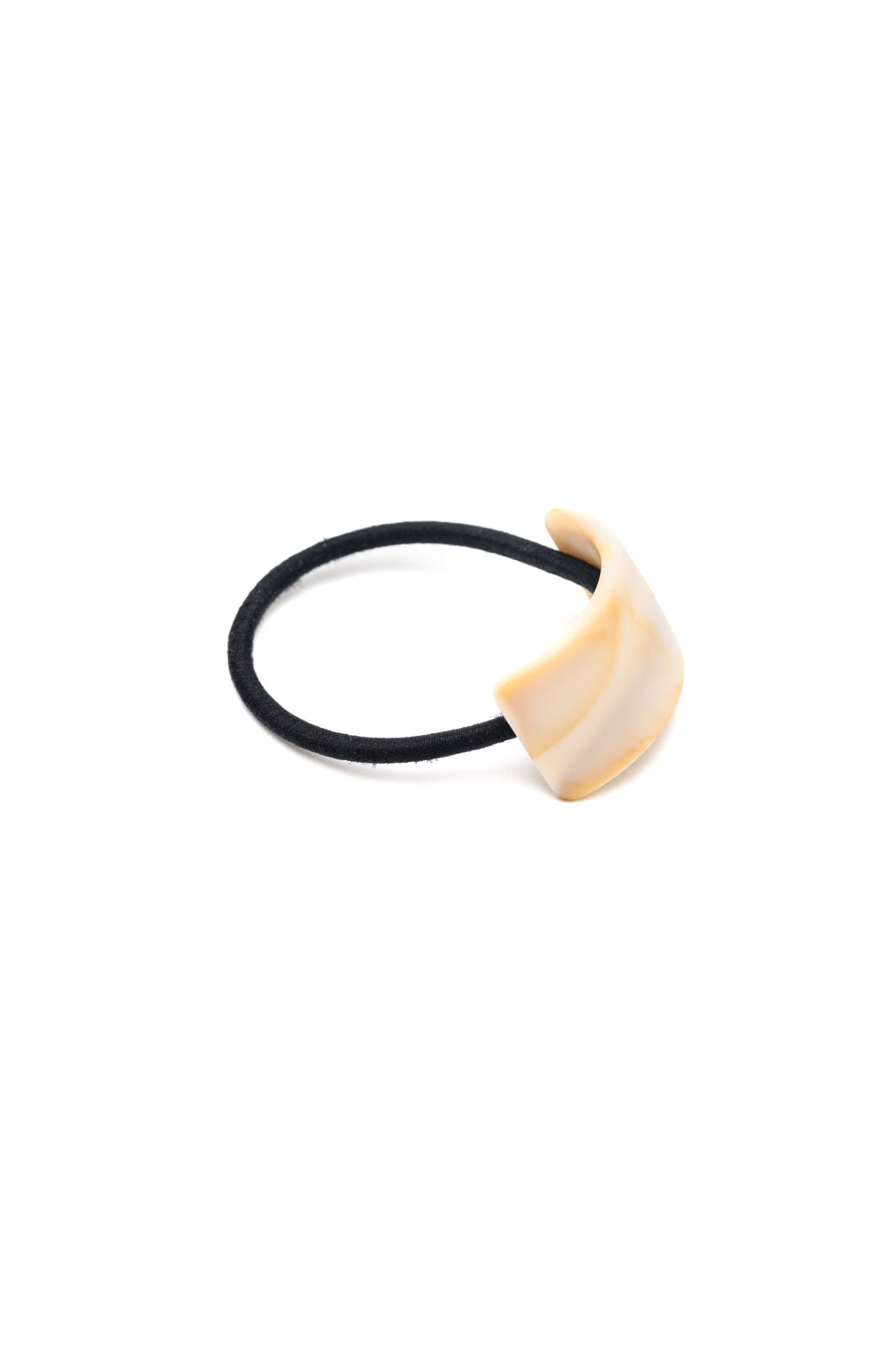 Rectangle Cuff Hair Tie Elastic in Ivory-Accessories-Ave Shops-OS-[option4]-[option5]-[option6]-[option7]-[option8]-Shop-Boutique-Clothing-for-Women-Online