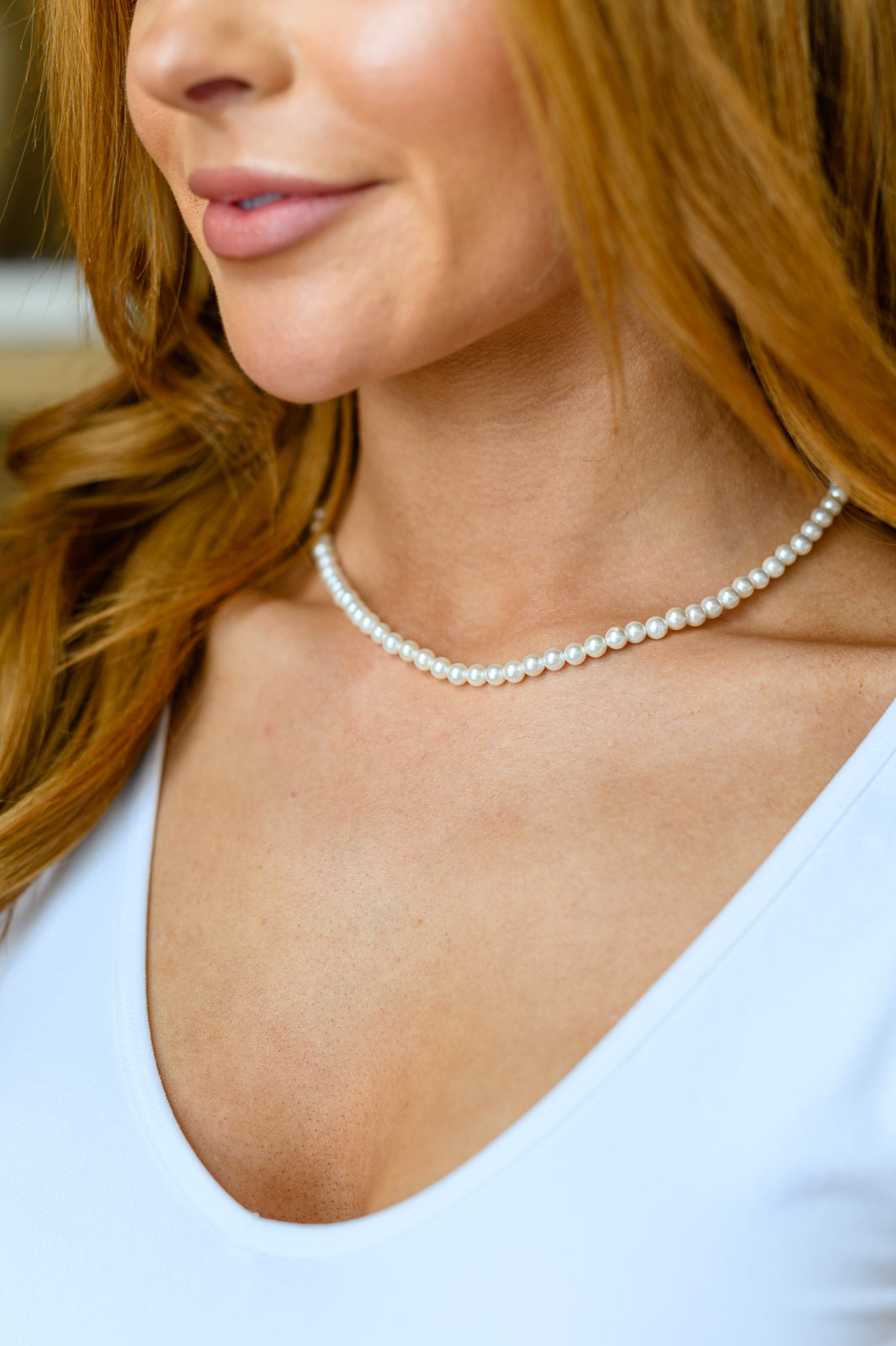 She's So Audrey Sterling Silver & Faux Pearl Necklace-Accessories-Ave Shops-OS-[option4]-[option5]-[option6]-[option7]-[option8]-Shop-Boutique-Clothing-for-Women-Online