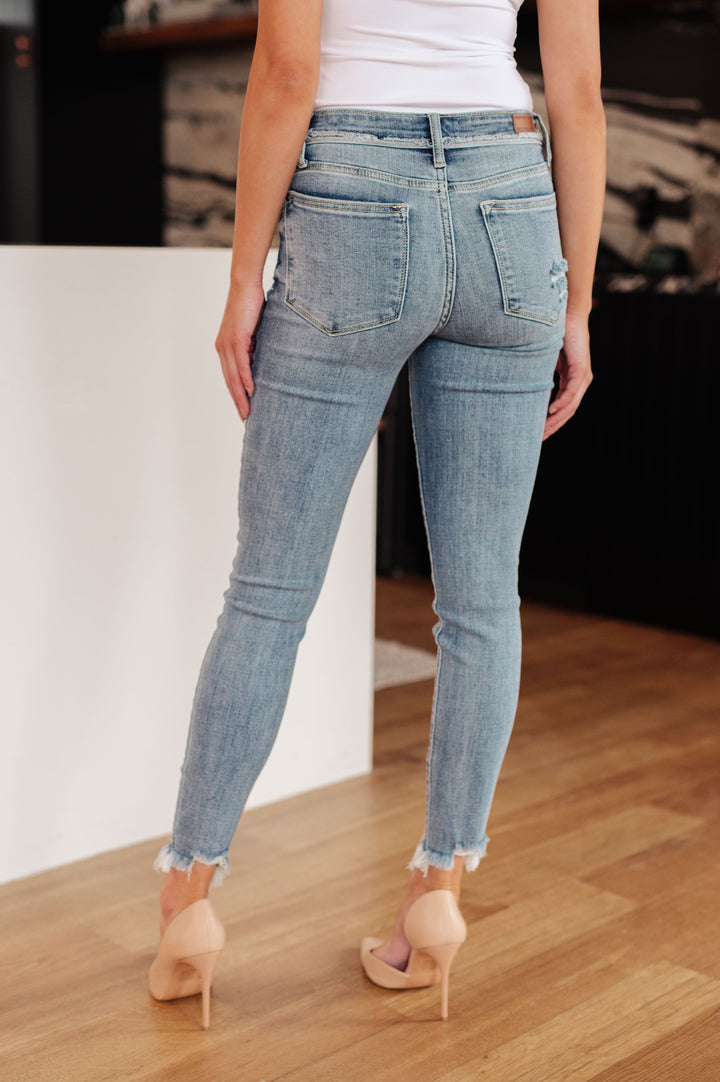 Sherry Mid Rise Release Waistband Detail Skinny-Womens-Ave Shops-[option4]-[option5]-[option6]-[option7]-[option8]-Shop-Boutique-Clothing-for-Women-Online