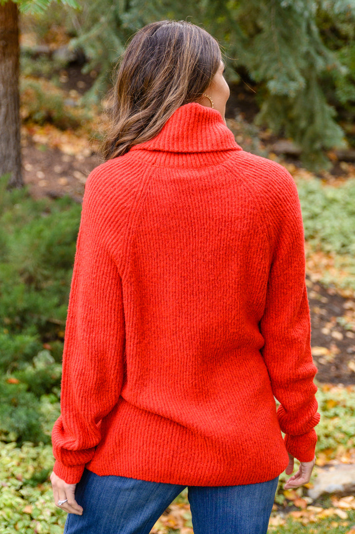 Steady Pace Roll Neck Sweater In Red-Womens-Ave Shops-[option4]-[option5]-[option6]-[option7]-[option8]-Shop-Boutique-Clothing-for-Women-Online