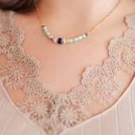 Sweet Stacks Beaded Necklace-Accessories-Ave Shops-[option4]-[option5]-[option6]-[option7]-[option8]-Shop-Boutique-Clothing-for-Women-Online