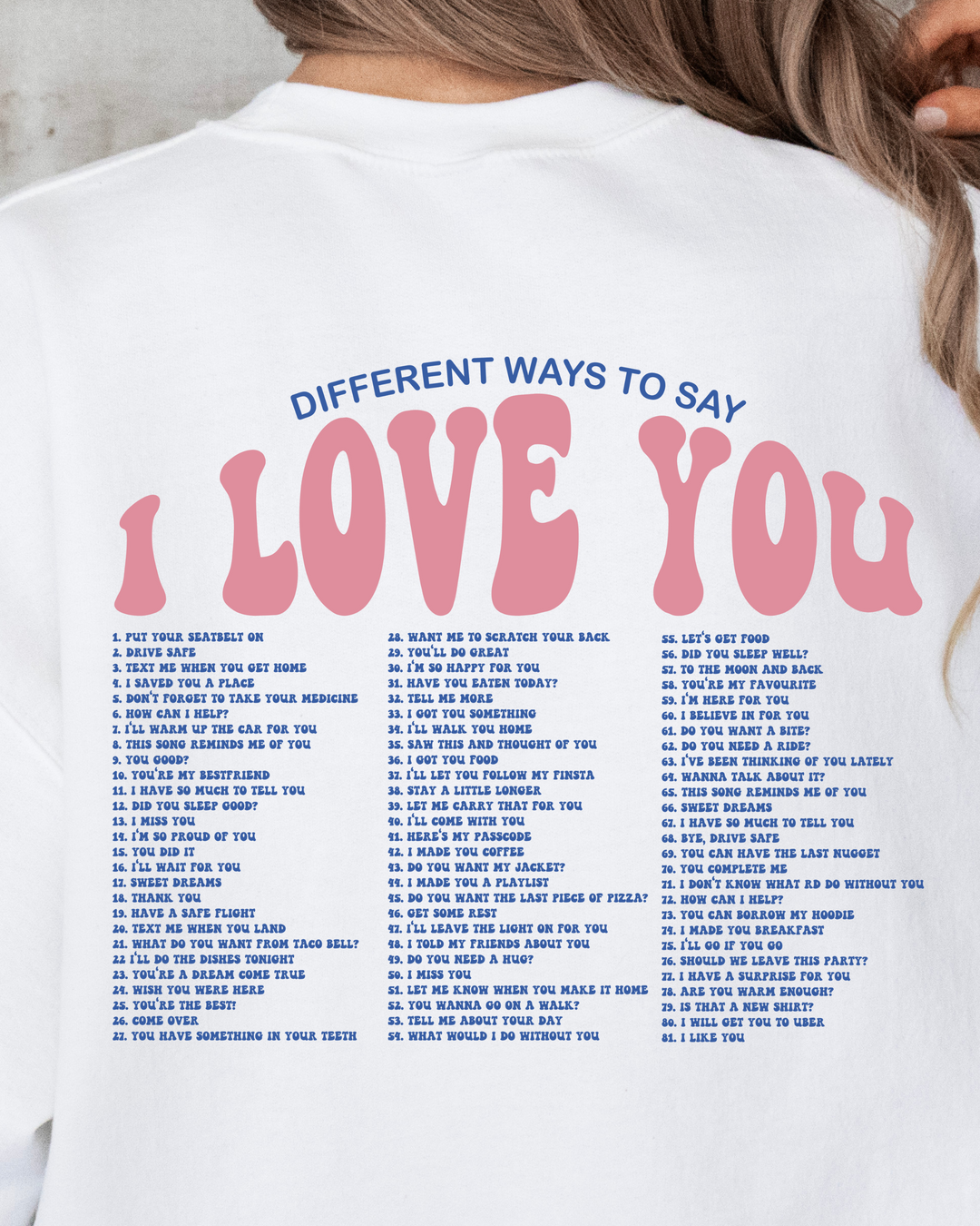 DIFFERENT WAYS TO SAY I LOVE YOU SWEATSHIRT-LL-[option4]-[option5]-[option6]-[option7]-[option8]-Shop-Boutique-Clothing-for-Women-Online