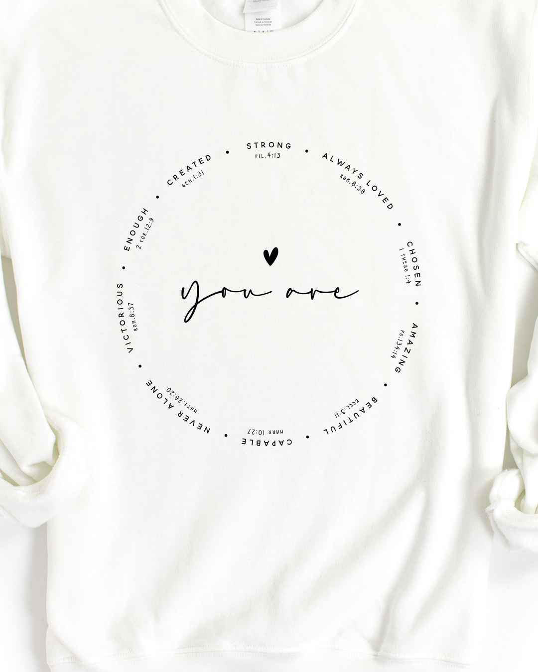 YOU ARE POSITIVE VIBES SWEATSHIRT-LL-[option4]-[option5]-[option6]-[option7]-[option8]-Shop-Boutique-Clothing-for-Women-Online