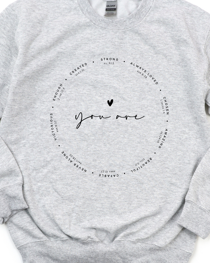 YOU ARE POSITIVE VIBES SWEATSHIRT-LL-[option4]-[option5]-[option6]-[option7]-[option8]-Shop-Boutique-Clothing-for-Women-Online