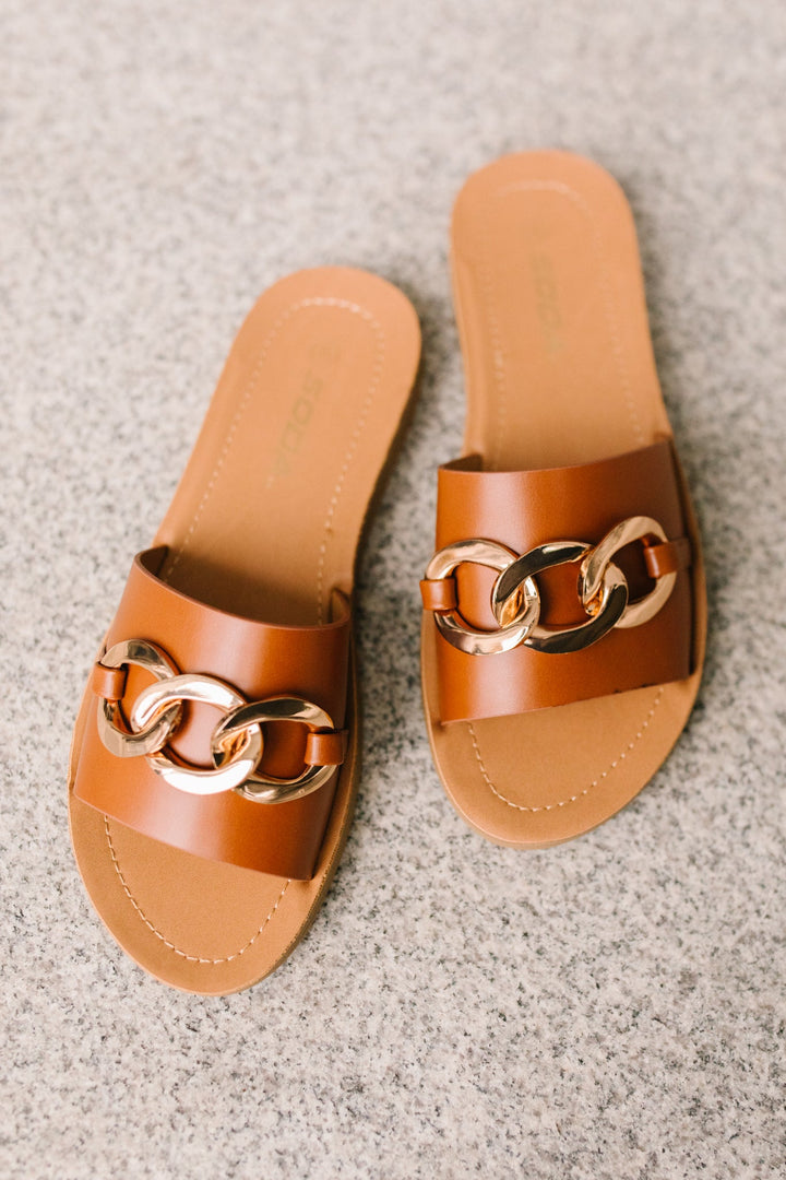 Wander Often Slides in Brown-Womens-Ave Shops-[option4]-[option5]-[option6]-[option7]-[option8]-Shop-Boutique-Clothing-for-Women-Online