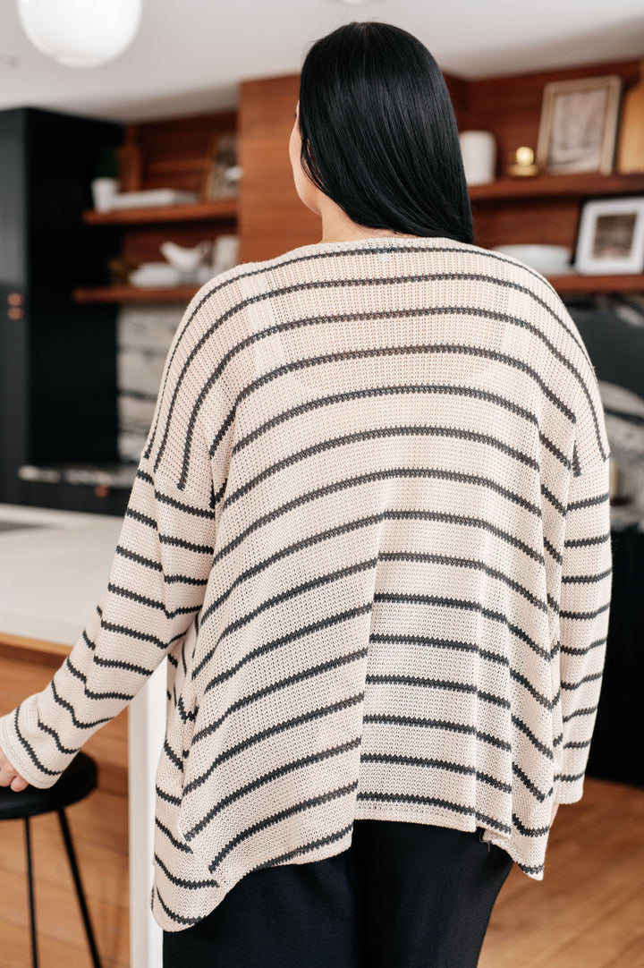 Weekend Adventure Striped Longline Cardigan-Womens-Ave Shops-[option4]-[option5]-[option6]-[option7]-[option8]-Shop-Boutique-Clothing-for-Women-Online