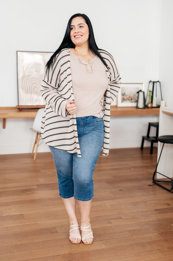 Weekend Adventure Striped Longline Cardigan-Womens-Ave Shops-[option4]-[option5]-[option6]-[option7]-[option8]-Shop-Boutique-Clothing-for-Women-Online