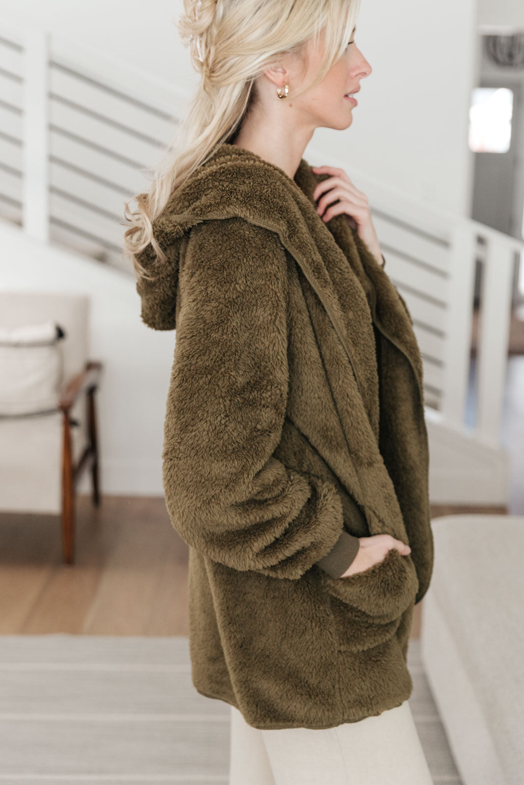 Where's My Coffee Cardigan in Olive-Womens-Ave Shops-[option4]-[option5]-[option6]-[option7]-[option8]-Shop-Boutique-Clothing-for-Women-Online