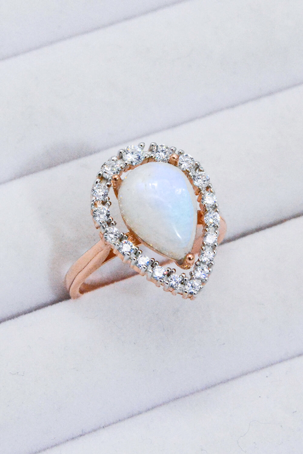 Moonstone Teardrop-Shaped 925 Sterling Silver Ring-Trendsi-Moonstone/Rose Gold-6-[option4]-[option5]-[option6]-[option7]-[option8]-Shop-Boutique-Clothing-for-Women-Online