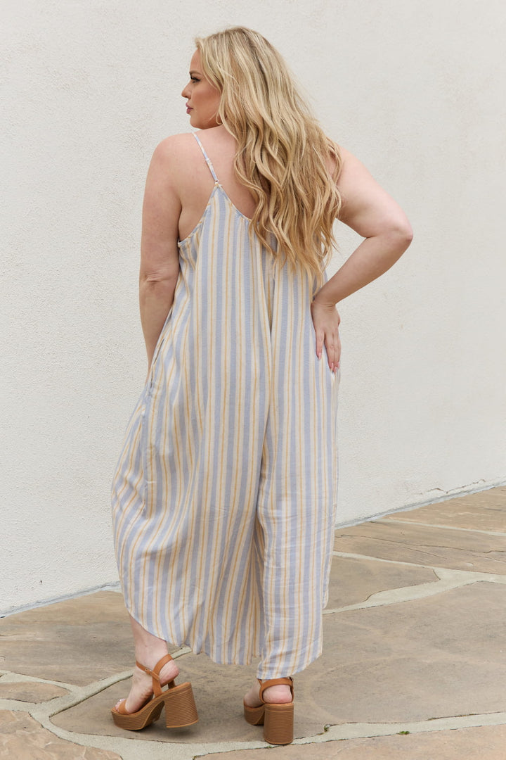 HEYSON Multi Colored Striped Jumpsuit with Pockets-Trendsi-[option4]-[option5]-[option6]-[option7]-[option8]-Shop-Boutique-Clothing-for-Women-Online
