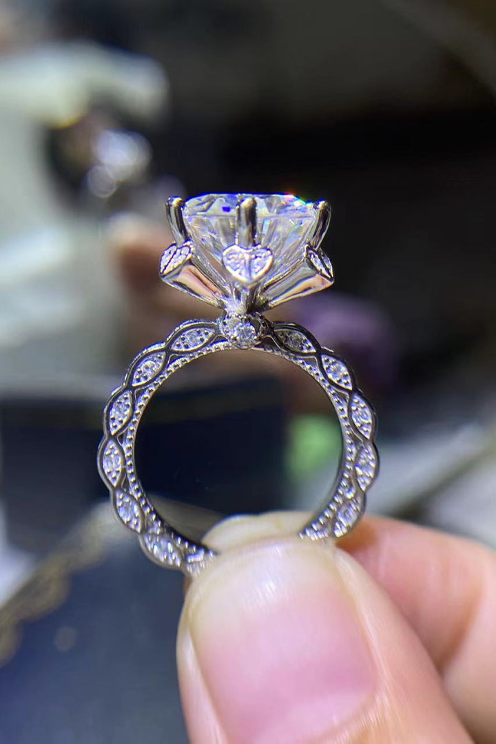 5 Carat Moissanite Heart 925 Sterling Silver Ring-Trendsi-[option4]-[option5]-[option6]-[option7]-[option8]-Shop-Boutique-Clothing-for-Women-Online