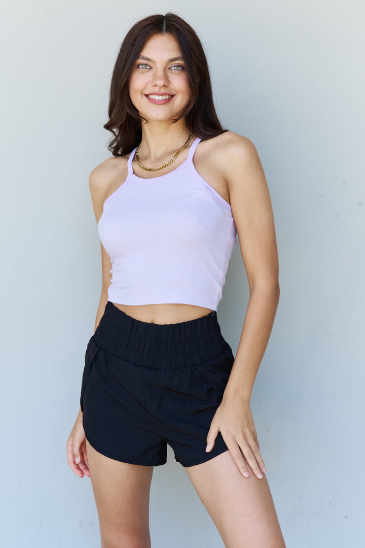 Ninexis Everyday Staple Soft Modal Short Strap Ribbed Tank Top in Lavender-Trendsi-Lavender-S-[option4]-[option5]-[option6]-[option7]-[option8]-Shop-Boutique-Clothing-for-Women-Online