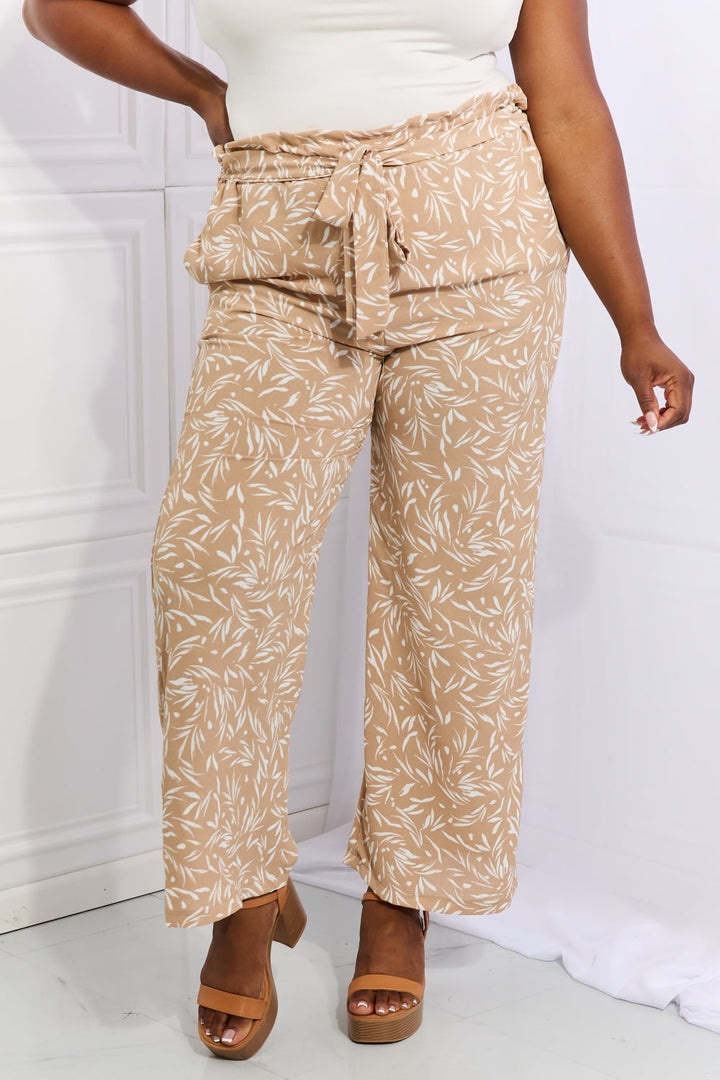 Heimish Right Angle Geometric Printed Pants in Tan-Trendsi-[option4]-[option5]-[option6]-[option7]-[option8]-Shop-Boutique-Clothing-for-Women-Online