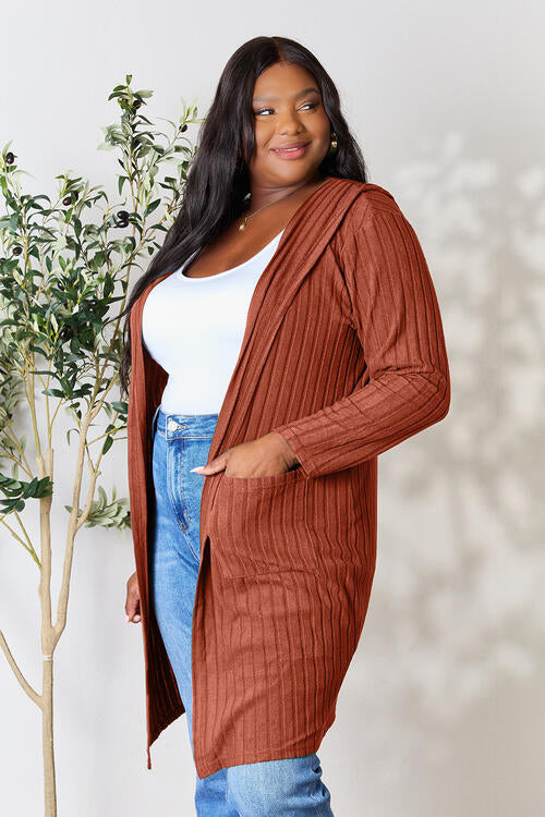 Basic Bae Hooded Sweater Cardigan-Trendsi-[option4]-[option5]-[option6]-[option7]-[option8]-Shop-Boutique-Clothing-for-Women-Online