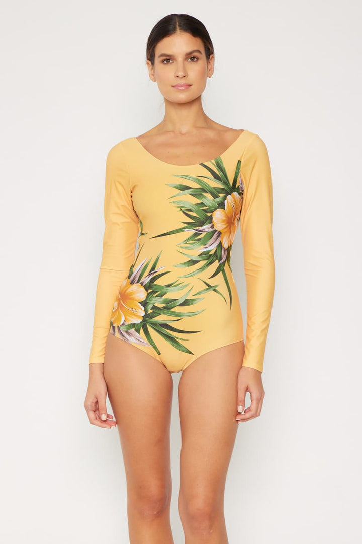 Marina West Swim Cool Down Longsleeve One-Piece Swimsuit-Trendsi-[option4]-[option5]-[option6]-[option7]-[option8]-Shop-Boutique-Clothing-for-Women-Online