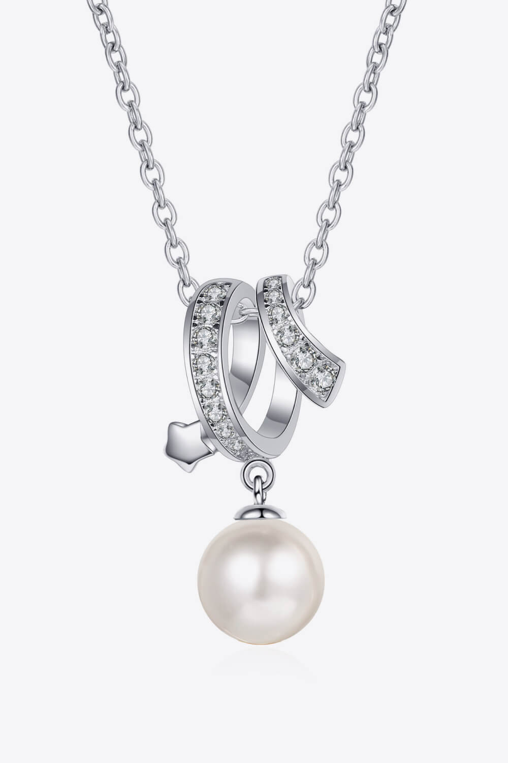 Give You A Chance Pearl Pendant Chain Necklace-Trendsi-Silver-One Size-[option4]-[option5]-[option6]-[option7]-[option8]-Shop-Boutique-Clothing-for-Women-Online