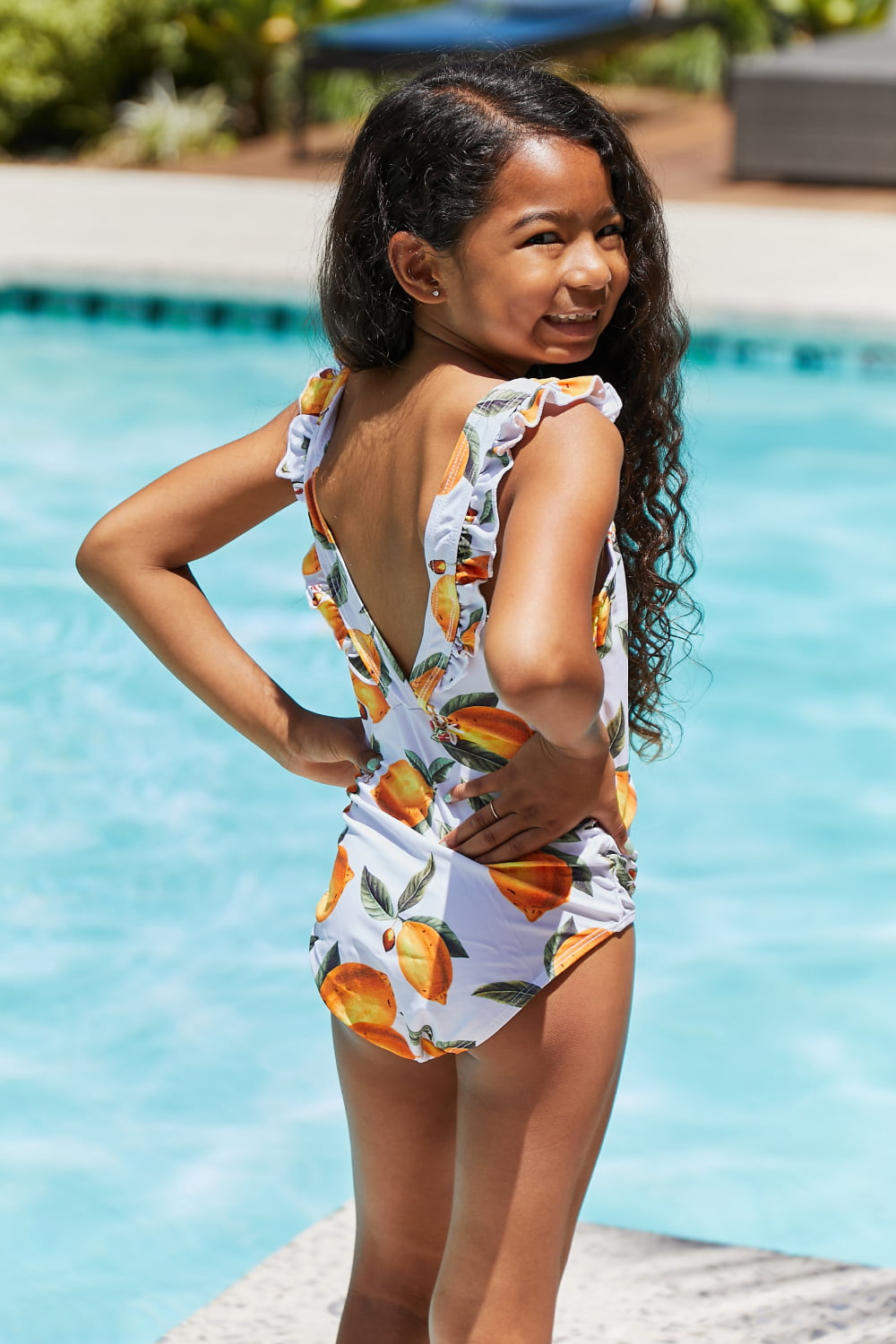 Marina West Swim Float On Ruffled One-Piece in Citrus Orange-Trendsi-[option4]-[option5]-[option6]-[option7]-[option8]-Shop-Boutique-Clothing-for-Women-Online
