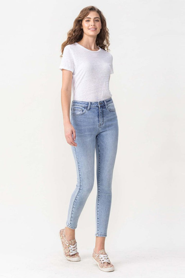 Lovervet Talia High Rise Crop Skinny Jeans-Trendsi-[option4]-[option5]-[option6]-[option7]-[option8]-Shop-Boutique-Clothing-for-Women-Online